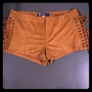 Bohemian BoomBoom Jean Suede Like Shorts